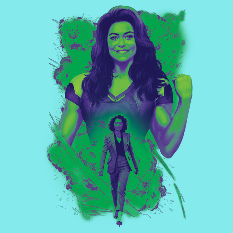 Junior's She-Hulk: Attorney at Law Explosion of Willpower Racerback Tank Top