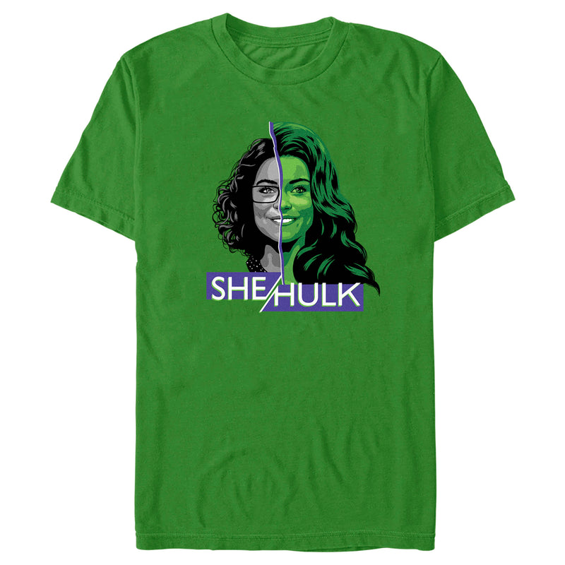 Men's She-Hulk: Attorney at Law Half Lawyer Half Hero T-Shirt