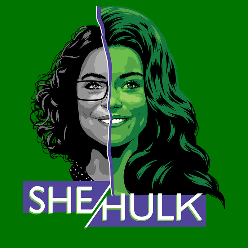 Men's She-Hulk: Attorney at Law Half Lawyer Half Hero T-Shirt