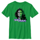 Boy's She-Hulk: Attorney at Law Half Lawyer Half Hero T-Shirt