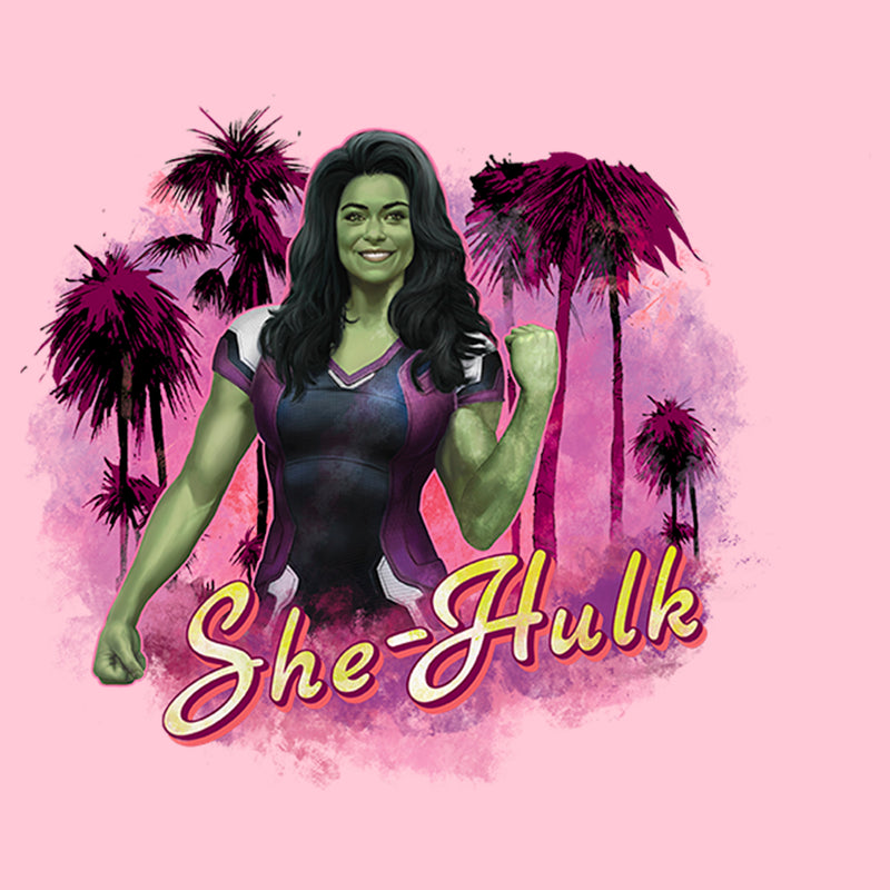 Girl's She-Hulk: Attorney at Law Hero Pose T-Shirt