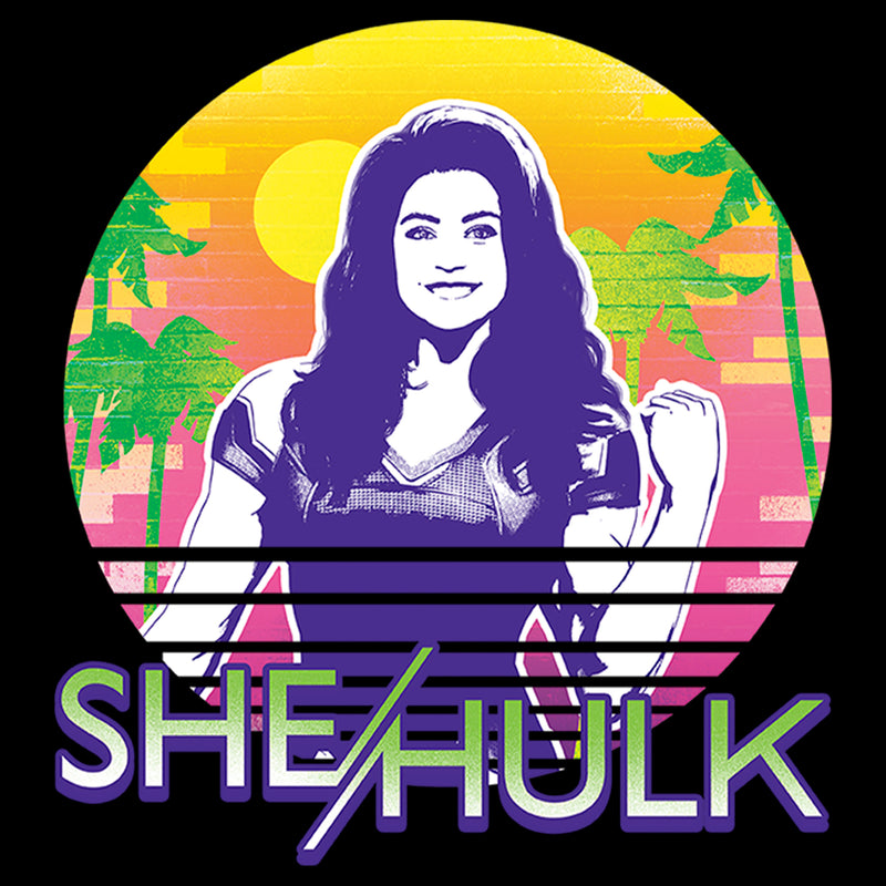 Boy's She-Hulk: Attorney at Law Sun & Muscles Pull Over Hoodie