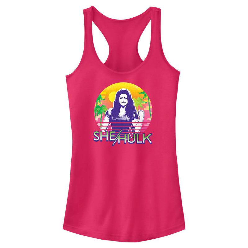 Junior's She-Hulk: Attorney at Law Sun & Muscles Racerback Tank Top