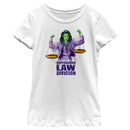 Girl's She-Hulk: Attorney at Law SLD Super Strong Lawyer T-Shirt