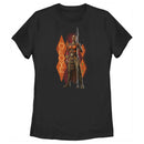 Women's Black Panther: Wakanda Forever Okoye Pattern T-Shirt