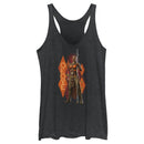 Women's Black Panther: Wakanda Forever Okoye Pattern Racerback Tank Top