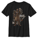 Boy's Black Panther: Wakanda Forever Lord M'Baku Pattern T-Shirt