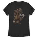 Women's Black Panther: Wakanda Forever Lord M'Baku Pattern T-Shirt