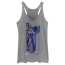 Women's Black Panther: Wakanda Forever Shuri Pattern Racerback Tank Top