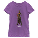 Girl's Black Panther: Wakanda Forever Okoye Standing Tall T-Shirt