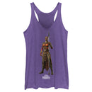 Women's Black Panther: Wakanda Forever Okoye Standing Tall Racerback Tank Top