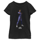 Girl's Black Panther: Wakanda Forever Shuri Action Pose T-Shirt