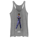 Women's Black Panther: Wakanda Forever Shuri Action Pose Racerback Tank Top