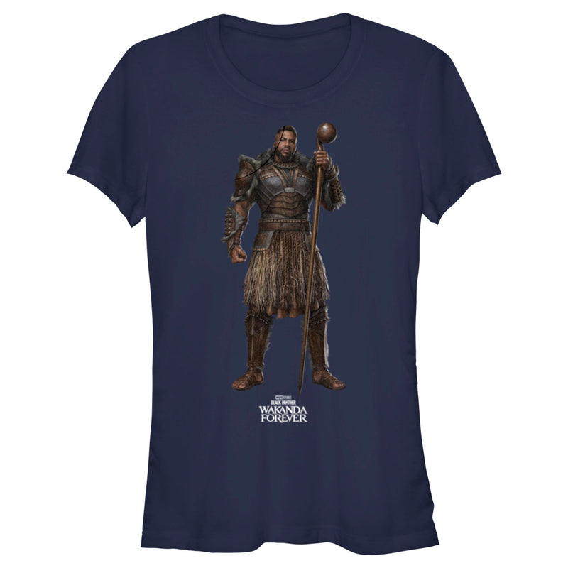 Junior's Black Panther: Wakanda Forever Lord M'Baku Standing Tall T-Shirt