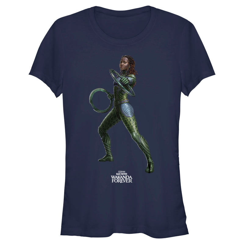 Junior's Black Panther: Wakanda Forever Nakia Rings T-Shirt