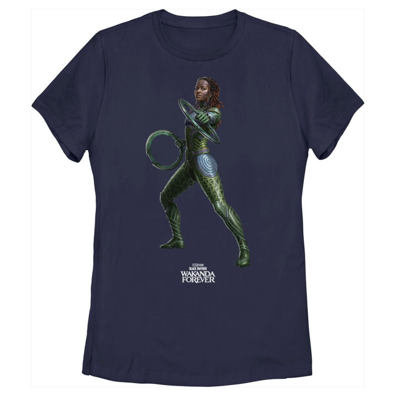 Women's Black Panther: Wakanda Forever Nakia Rings T-Shirt