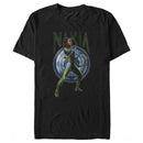 Men's Black Panther: Wakanda Forever Nakia Shield T-Shirt