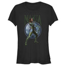 Junior's Black Panther: Wakanda Forever Nakia Shield T-Shirt