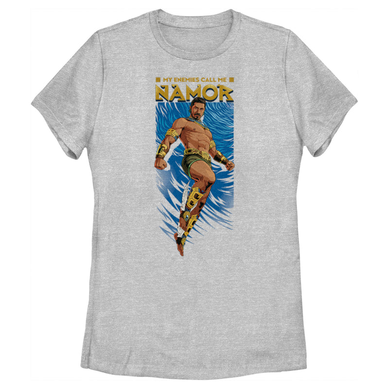 Women's Black Panther: Wakanda Forever My Enemies Call Me Namor Animated T-Shirt