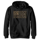 Boy's Mossy Oak In the Woods Flag Pull Over Hoodie