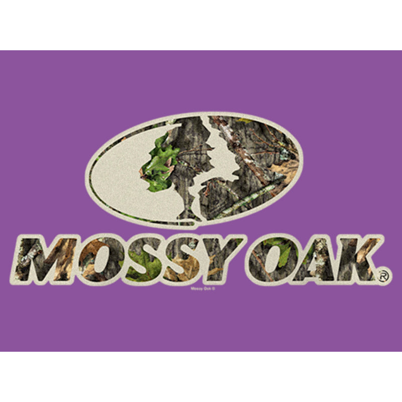 Girl's Mossy Oak Classic Camouflage Logo T-Shirt