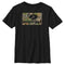 Boy's Mossy Oak Black In the Woods Logo T-Shirt