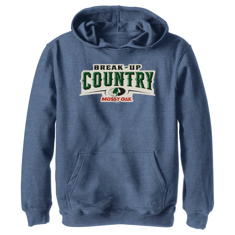 Boy's Mossy Oak Break-Up Country Logo Pull Over Hoodie