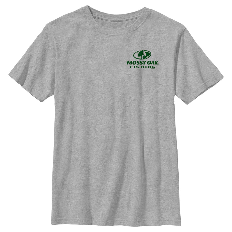 Boy's Mossy Oak Small Fishing Logo T-Shirt