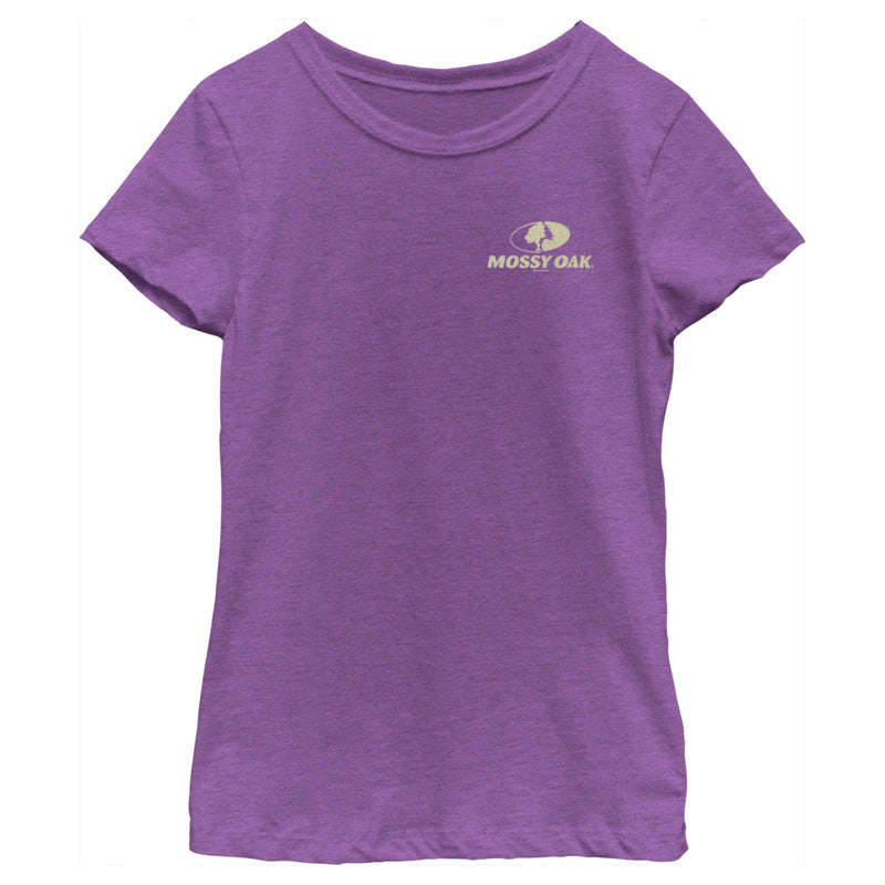 Girl's Mossy Oak Small Classic Logo T-Shirt