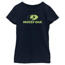 Girl's Mossy Oak Green Classic Logo T-Shirt