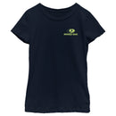 Girl's Mossy Oak Small Green Classic Logo T-Shirt