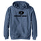 Boy's Mossy Oak Black Classic Logo Pull Over Hoodie
