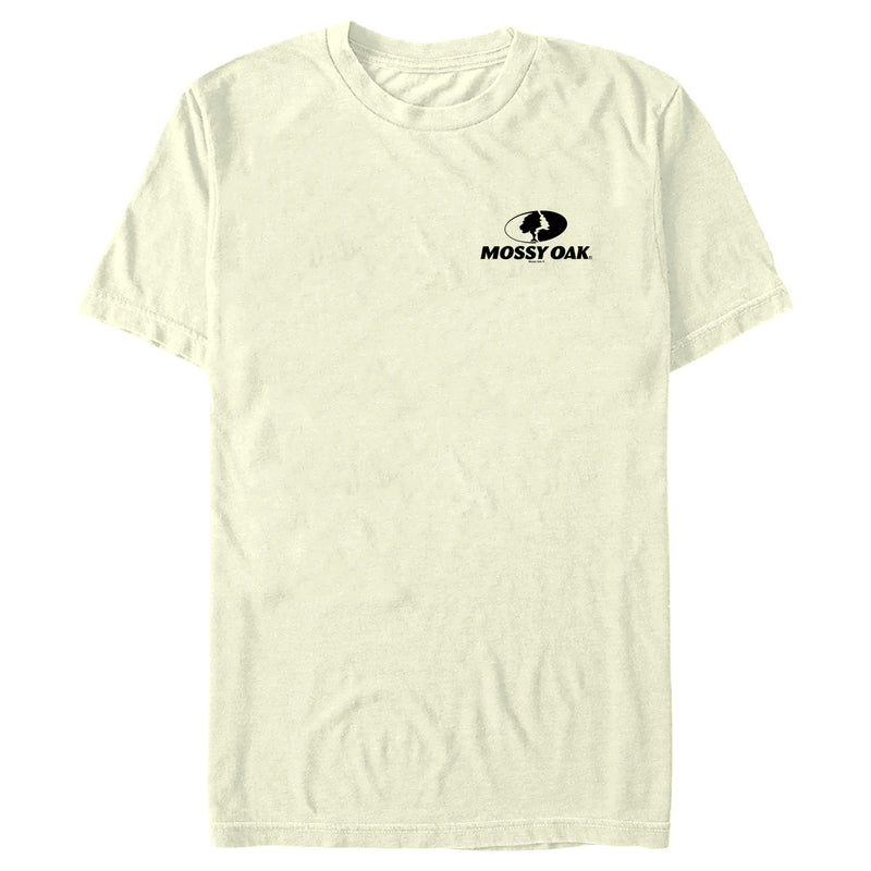 Men's Mossy Oak Small Black Classic Logo T-Shirt