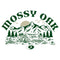 Men's Mossy Oak Camping Retro Landscape T-Shirt