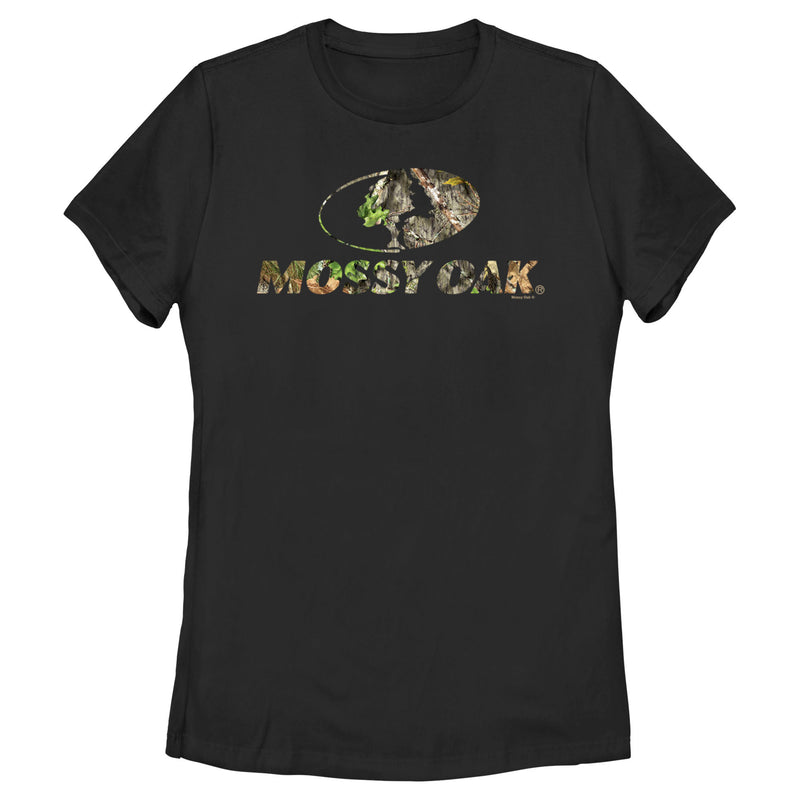 Women's Mossy Oak Natured Filled Logo T-Shirt