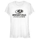 Junior's Mossy Oak Black Water Fishing Logo T-Shirt