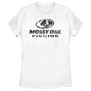 Women's Mossy Oak Black Water Fishing Logo T-Shirt