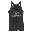 Women's Mossy Oak Water Fishing Logo Racerback Tank Top