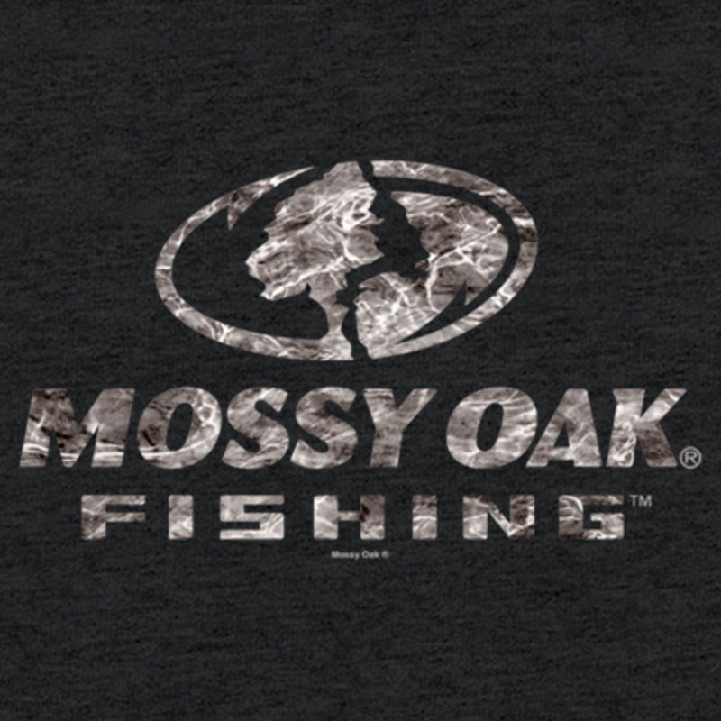 Women's Mossy Oak Water Fishing Logo Racerback Tank Top