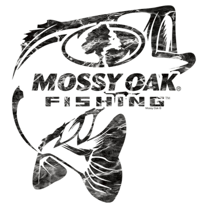 Men's Mossy Oak Black Fish Classic Logo T-Shirt