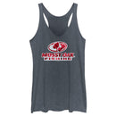 Women's Mossy Oak Red Water Bold Logo Racerback Tank Top