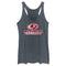 Women's Mossy Oak Red Water Bold Logo Racerback Tank Top