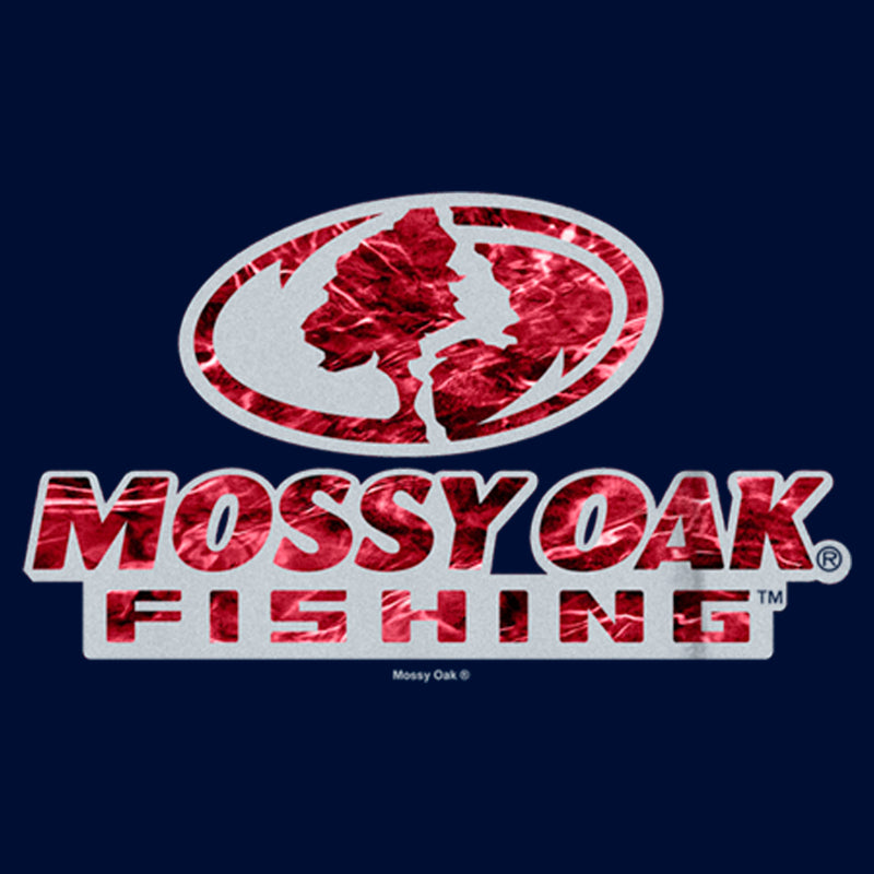 Boy's Mossy Oak Red Water Bold Logo T-Shirt