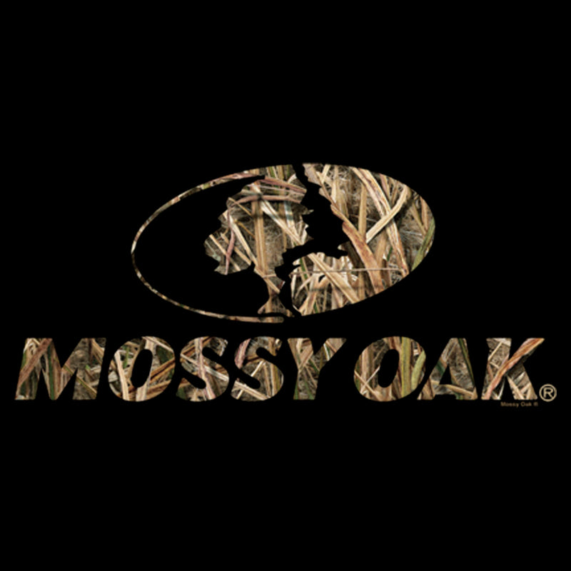 Men's Mossy Oak Grass Blades Filled Logo T-Shirt