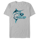 Men's Mossy Oak Swordfish Blue Logo T-Shirt