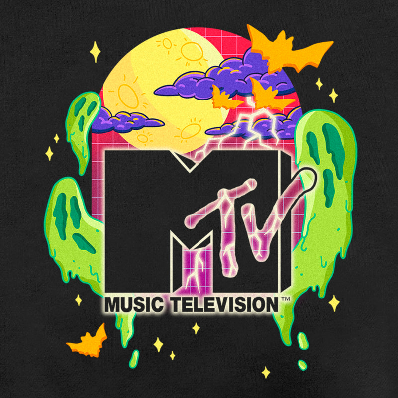 Men's MTV Colorful Halloween Logo Sweatshirt