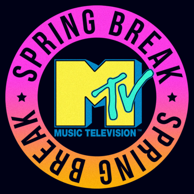 Women's MTV Spring Break Circle T-Shirt