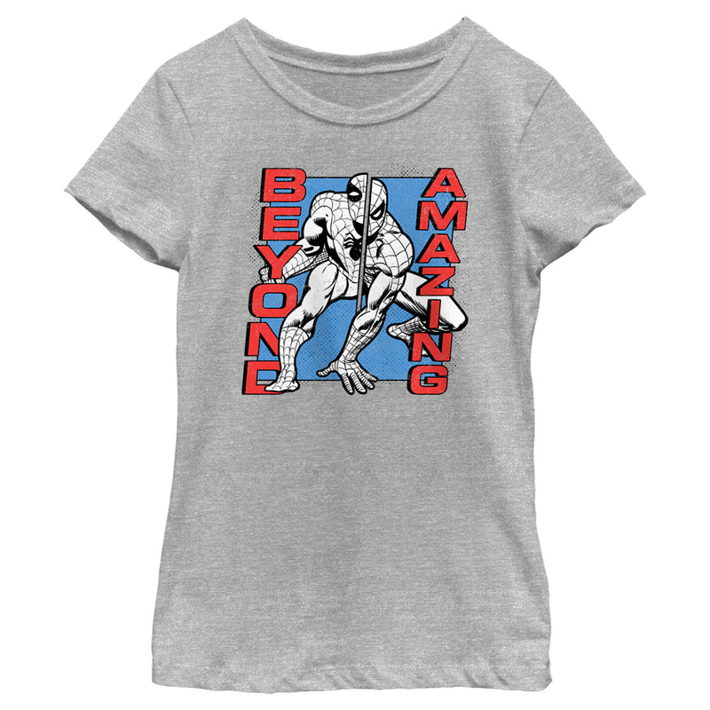 Girl's Spider-Man: Beyond Amazing Split Panel T-Shirt