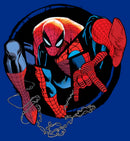 Junior's Spider-Man: Beyond Amazing Web Slinger Circle T-Shirt