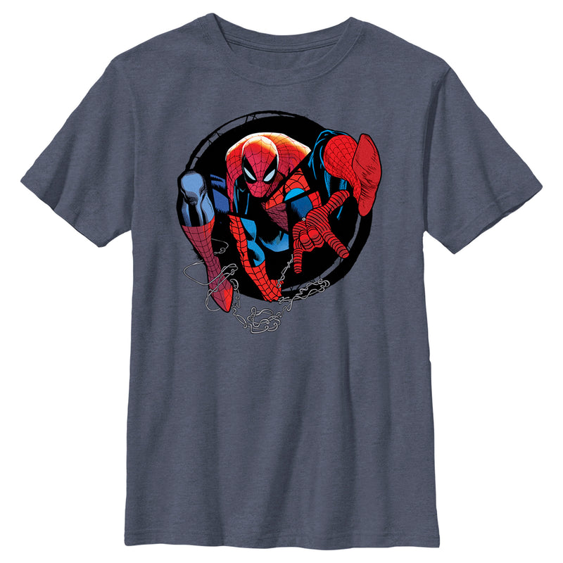 Boy's Spider-Man: Beyond Amazing Web Slinger Circle T-Shirt